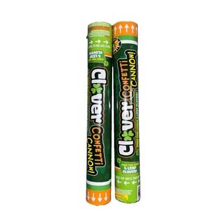 St Patricks Day Confetti Cannon Popper Fireworks Find Four Leaf Clover Two Pack